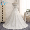 2017 Beading Pérolas Sequined Real Wedding Dress